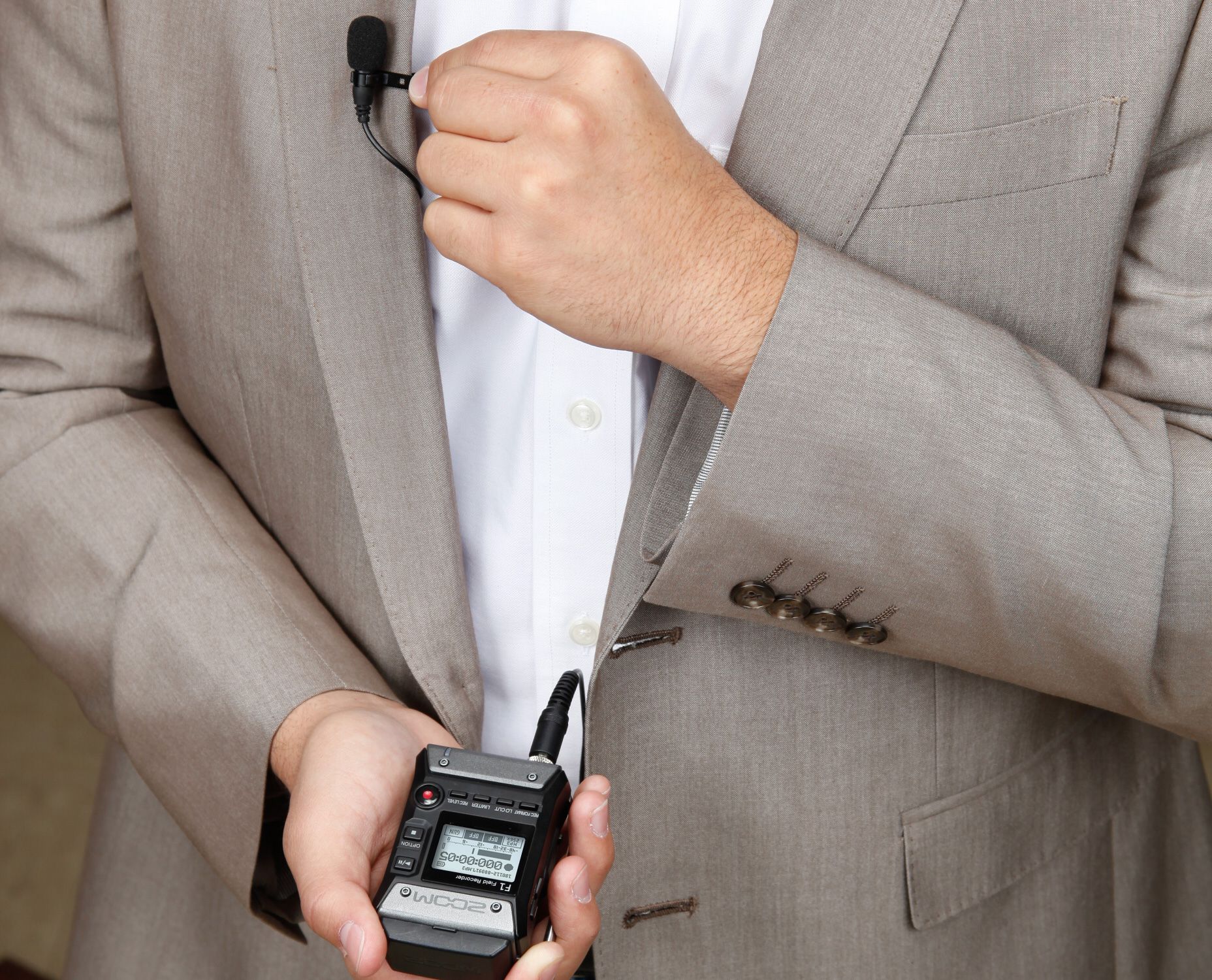 F1-LP Field Recorder + Lavalier Mic - Image 6